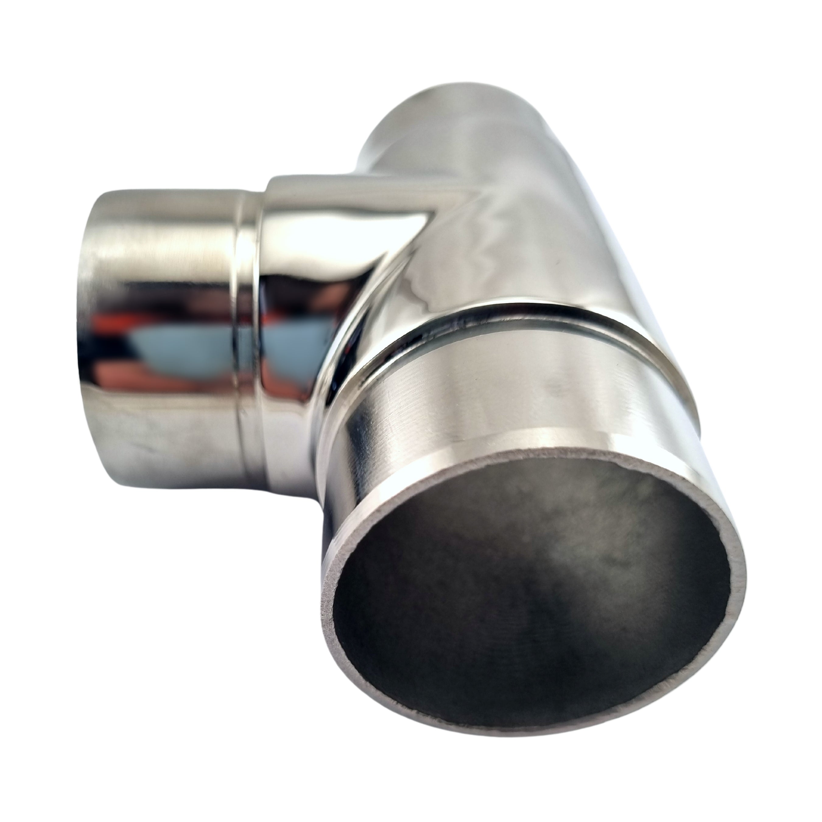 3-Way T/Tee Joiner Stainless Steel Rail Fitting for 50.8mm pipe. Australia wide shipping. Shop: chain.com.au