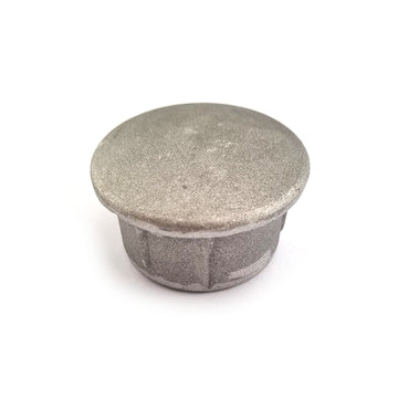 Aluminium End Cap for Galvanised Pipe, by Interclamp Code 333. Shop chain.com.au