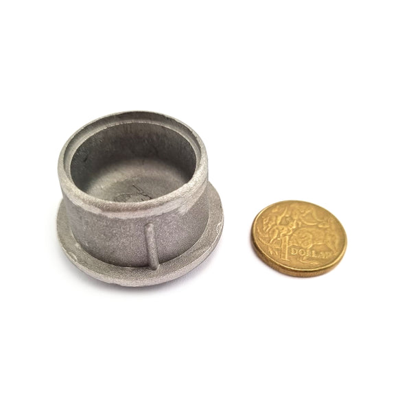 Aluminium End Cap for Galvanised Pipe, by Interclamp Code 333. Shop chain.com.au