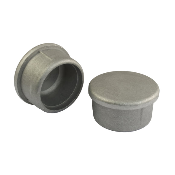 Aluminium End Cap for Galvanised Pipe, by Interclamp Code 333. Shop chain.com.au