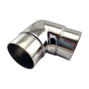 90° Sharp Corner Stainless Steel Rail Fitting for 50.8mm pipe. Australia wide shipping. Shop: chain.com.au