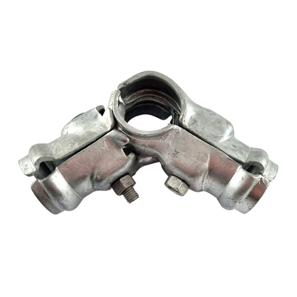 Adjustable Corner Fitting - Galvanised. Australian made. Shop Fence and Gate and Fittings online at chain.com.au. Australia wide shipping