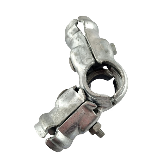 Adjustable Corner Fitting - Galvanised. Australian made. Shop Fence and Gate and Fittings online at chain.com.au. Australia wide shipping