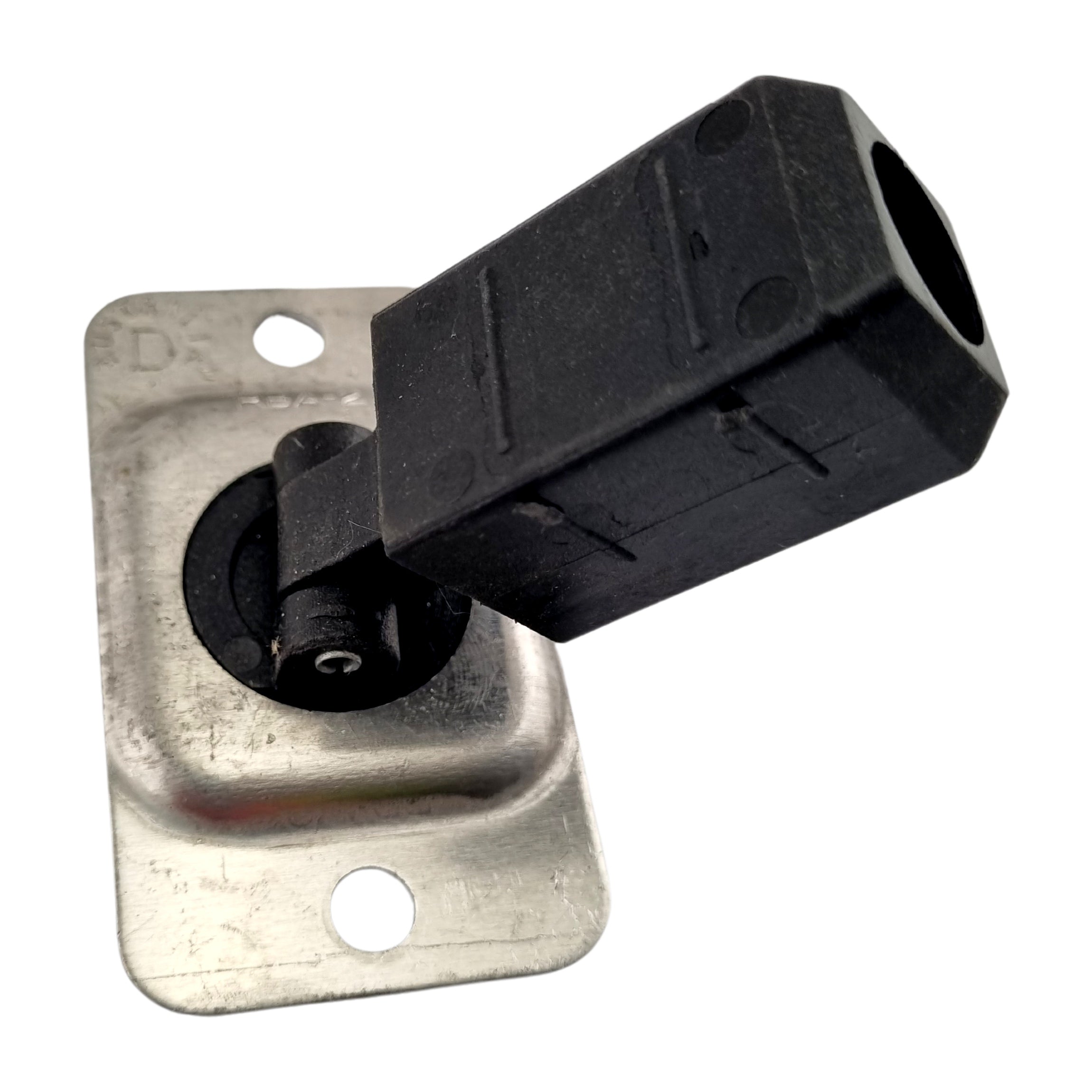 Downee Adjustable Rail Bracket with Adaptors in zinc plated steel. Various sizes. Australian Made. Brand: Downee. Shop Tubular Fencing and Brackets online chain.com.au. Australia wide shipping.