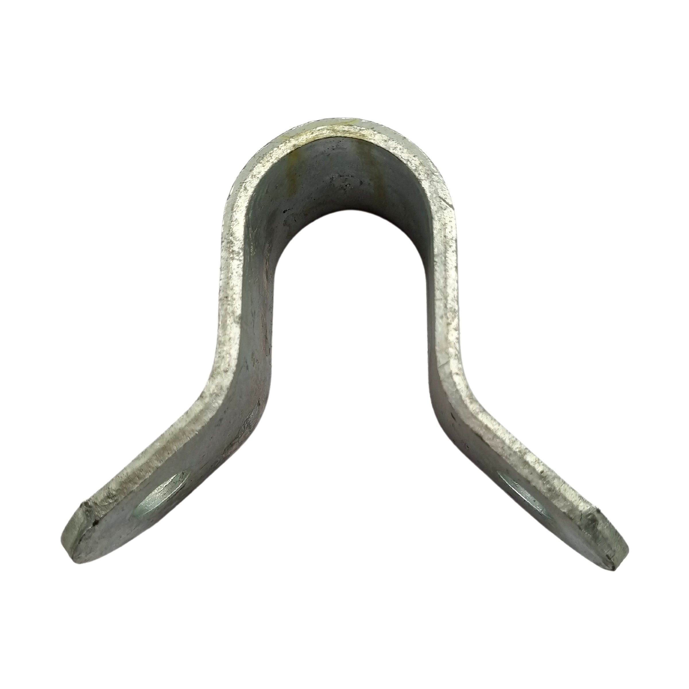 Angle Post Gudgeon Strap - Galvanised. Code: APS25. Size: 25NB. Australian made. Shop fence and gate fittings online. Chain.com.au. Australia wide shipping.
