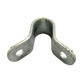 Angle Post Gudgeon Strap - Galvanised. Code: APS25. Size: 25NB. Brand: Downee. Australian made. Shop fence and gate fittings online. Chain.com.au. Australia wide shipping.