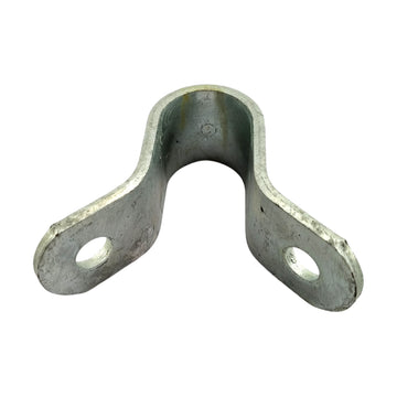 Angle Post Gudgeon Strap - Galvanised. Code: APS25. Size: 25NB. Brand: Downee. Australian made. Shop fence and gate fittings online. Chain.com.au. Australia wide shipping.