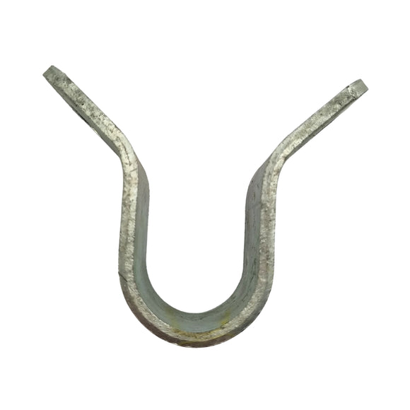 Angle Post Gudgeon Strap - Galvanised. Code: APS25. Size: 25NB. Australian made. Shop fence and gate fittings online. Chain.com.au. Australia wide shipping.