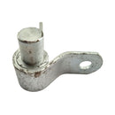 Angle Post Gudgeon and Strap. Code: APG25. Size: 25NB. Australian made. Shop fence and gate fittings online. Chain.com.au. Australia wide shipping.