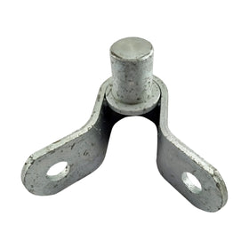 Angle Post Gudgeon and Strap. Code: APG25. Size: 25NB. Australian made. Shop fence and gate fittings online. Chain.com.au. Australia wide shipping.