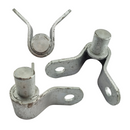 Angle Post Gudgeon and Strap. Code: APG25. Size: 25NB. Australian made. Shop fence and gate fittings online. Chain.com.au. Australia wide shipping.