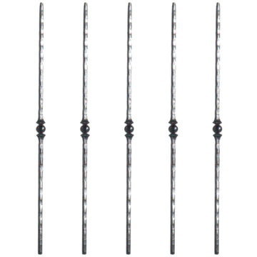 Zinc or black steel Balusters in style: DHP03-05. Buy 1 or many at factory-direct prices.