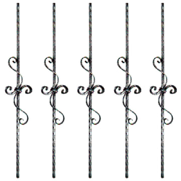 Zinc or black steel  Balusters in style: DHP03-19. Buy 1 or many at factory-direct prices. Australia.