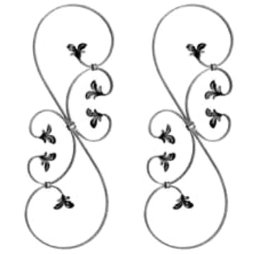 Zinc or black steel Balusters in style: DHP03-32. Brand: Chatterton. Buy 1 or many at factory-direct prices. Australia.