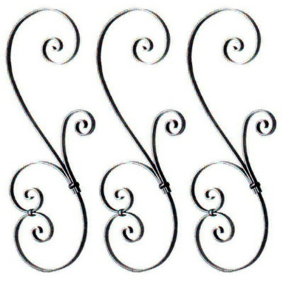 Zinc or black steel Balusters in style: DHP04-02. Buy 1 or many at factory-direct prices. Australia.