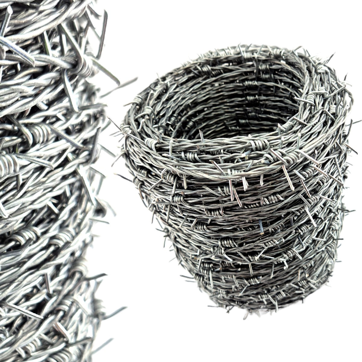 Barb Wire Galvanised. Wire size 1.6mm x 100 metres. Australia wide shipping. Shop hardware at chain.com.au.