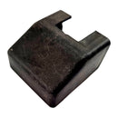 Downee base covers in black plastic. Ready to fit 38x25mm posts. Australian made. Shipping Australia wide. Shop: chain.com.au