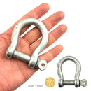 12mm Galvanised Bow Shackle. Shop hardware online chain.com.au. Australia wide shipping from Melbourne.