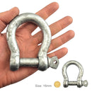 Bow Shackles - Galvanised-5