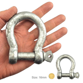 Bow Shackles - Galvanised
