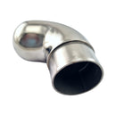 Stainless Steel Bull Nose End - 50.8mm Rail Fitting. Australia wide shipping. Shop: chain.com.au