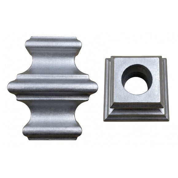 Aluminium Bushes, Round. Wrought iron fencing components. Australia.