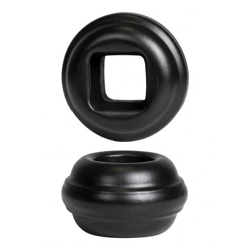 Black and zinc steel Bushes code: DHP14-19, DHP14-20 and DHP14-21. Round/Square. Wrought iron fencing components. Australia