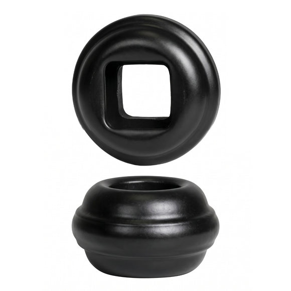 Black and zinc steel Bushes code: DHP14-19, DHP14-20 and DHP14-21. Round/Square. Wrought iron fencing components. Australia