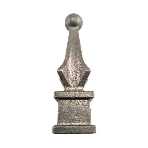 Cardinal Spear – Female. Decorative Cast Aluminium Fence Spear. Australian Made. Brand: Downee. Shop fence and gate fittings online chain.com.au. Australia wide shipping.