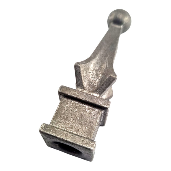 Cardinal Spear – Female. Decorative Cast Aluminium Fence Spear. Australian Made. Brand: Downee. Shop fence and gate fittings online chain.com.au. Australia wide shipping.