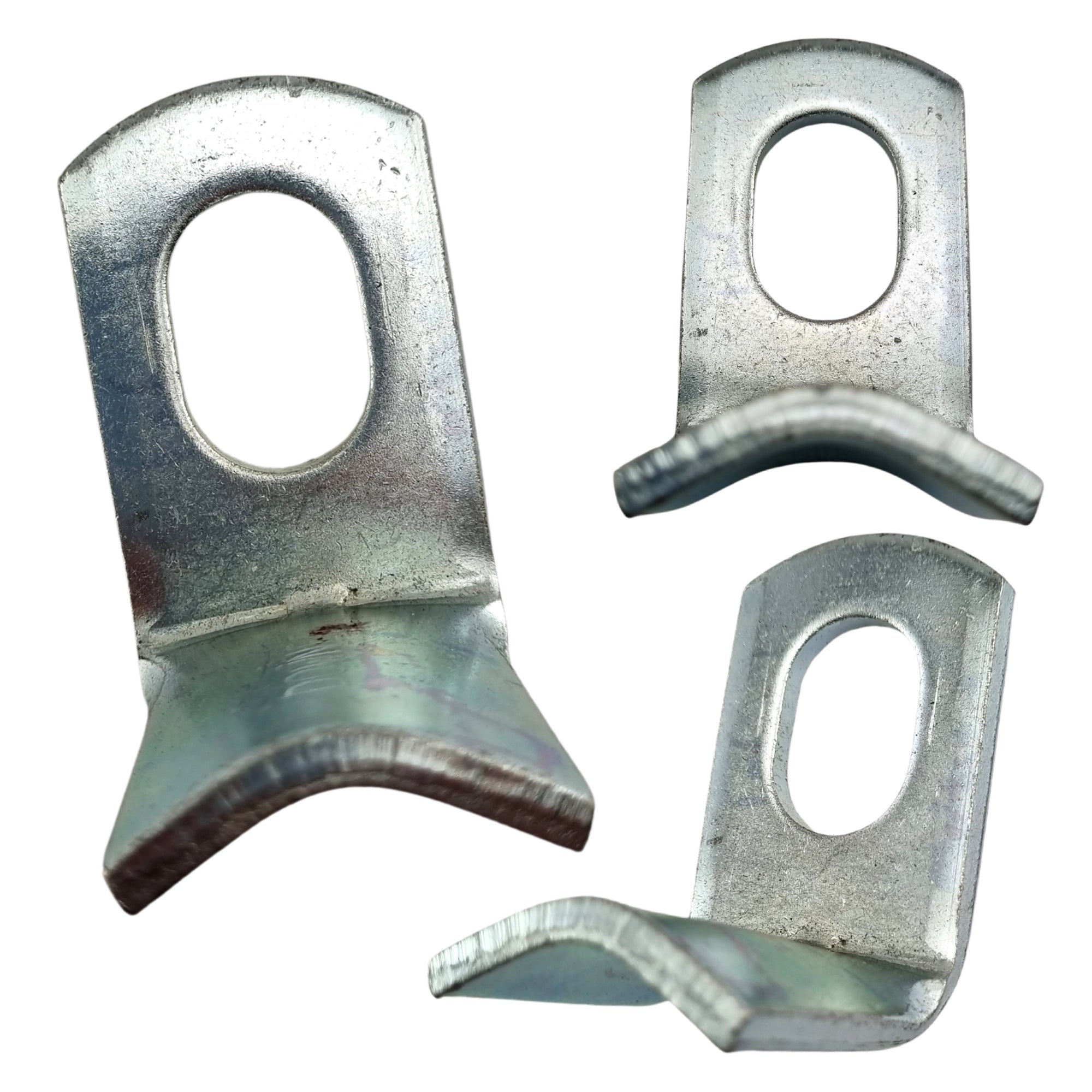 Cattle Yard Half Round Cleat. Product codes: RAB30RL, RAB40RL. Zinc Plated. Australian Made. Brand: Downee. Shop Rural Stockyard Hardware, Catches and Latches online chain.com.au. Australia wide shipping.