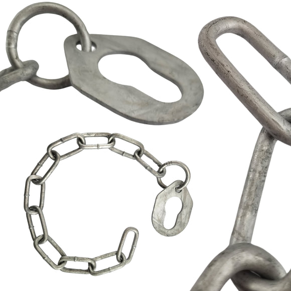 Chain Catch - Galvanised. Code: CAC4-2. Australian Made. Brand: Downee. Fence & Gate Fittings. Shop online chain.com.au. Australia wide shipping.