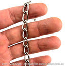 2mm Curb Chain in 316 Stainless Steel. Chain by the metre or bulk buy 30m reels. Shipping Australia wide + Melbourne click & collect. Shop chain.com.au