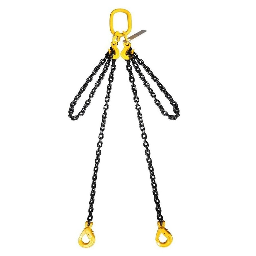 Grade 80 Chain Slings x 3m. Chain thickness: 8mm, 10mm. 2 legs. Complies to: AS 3775.1–2004. Australia wide shipping. Shop: Chain.com.au