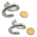Chain connecting link, in steel with a high gloss zinc plated finish, size 8mm. Australia wide. Chain.com.au
