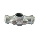 Cross Bar Fitting - Galvanised - Downee. Australian made. Various sizes. Shop fence and gate fittings online chain.com.au. Australia wide shipping