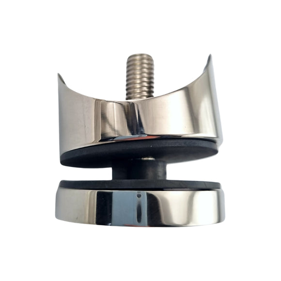 Stainless Steel Curved Standoff Pin. For glass balustrading or glass pool fencing. Australia wide shipping. Shop: chain.com.au