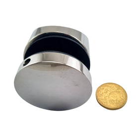 Stainless Steel Curved Standoff Pin. For glass balustrading or glass pool fencing. Australia wide shipping. Shop: chain.com.au