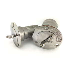 Stainless steel deck fuel nozzles in type 316 marine grade stainless steel. Australia wide shipping.