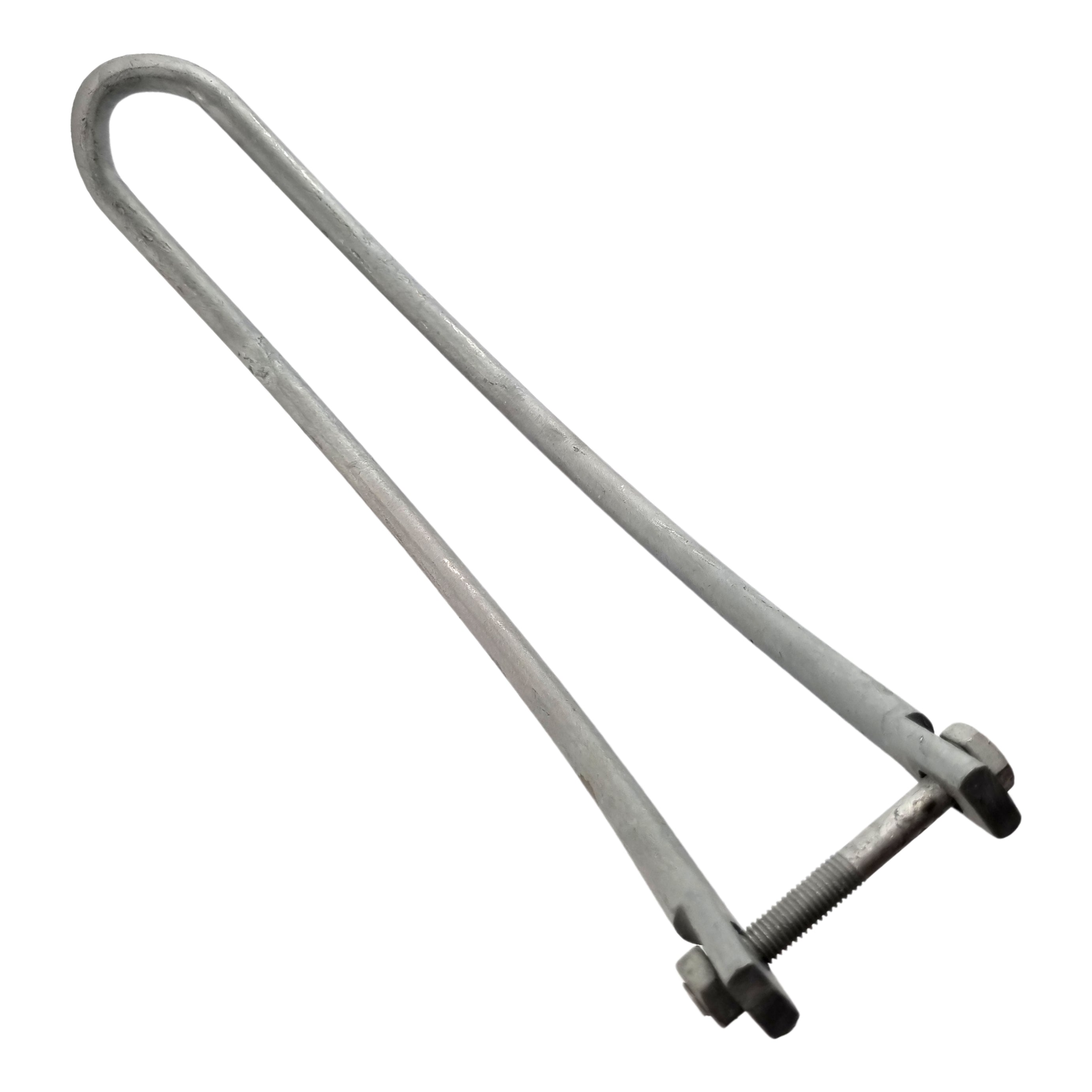 Double Gate Bow, Galvanised. Product code: CAC22. Australian Made. Brand: Downee. Shop Rural Hardware, Catches and Latches online chain.com.au. Australia wide shipping.