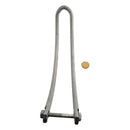 Double Gate Bow, Galvanised. Product code: CAC22. Australian Made. Brand: Downee. Shop Rural Hardware, Catches and Latches online chain.com.au. Australia wide shipping.