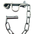 Double Gate Catch, Zinc Plated. Suits 25NB. Australian Made. Rural Hardware, Fence and Gate Fittings. Shop online chain.com.au. Australia wide shipping.