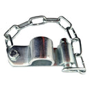 Double Gate Catch, Zinc Plated. Suits 25NB. Australian Made. Rural Hardware, Fence and Gate Fittings. Shop online chain.com.au. Australia wide shipping.