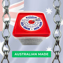 Australian made Double Jack Chain, Size: 2mm in Galvanised Steel x 30m bucket. Melbourne, Australia.