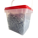 Australian made Double Jack Chain, Size: 2mm in Galvanised Steel x 30m bucket. Melbourne, Australia.