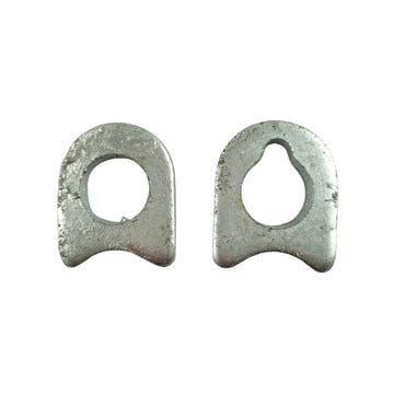 Drop Bolt Lug in a galvanised finish, Australian made. Fence & Gate Fittings. Shop: Chain.com.au