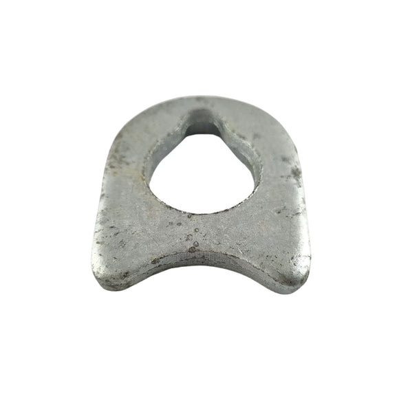 Drop Bolt Lug in a galvanised finish, Australian made. Fence & Gate Fittings. Shop: Chain.com.au