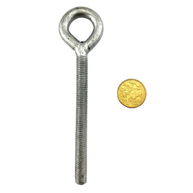 10mm Galvanised eye bolt with a 100mm metal thread. Shop bolts and hardware online. Australia wide shipping. Chain.com.au