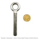 12mm Galvanised eye bolt with a 70mm metal thread. Shop bolts and hardware online. Australia wide shipping. Chain.com.au