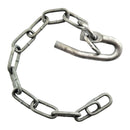 Field Gate Fastener with 350mm Chain, Galvanised. Australian Made. Brand: Downee. Rural Hardware, Fence and Gate Fittings. Shop online chain.com.au. Australia wide shipping.